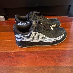 Black Skeleton Air Force 1